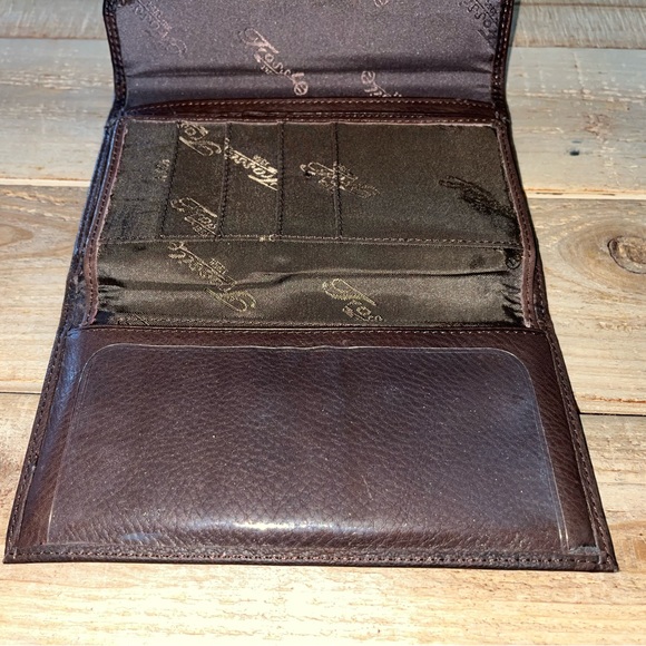 Fossil Brown Leather Wallet - Picture 5 of 6